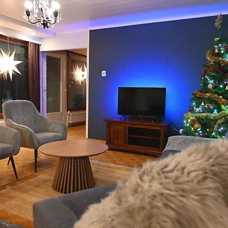 Daire Sweet Home, Fireplace Rovaniemi